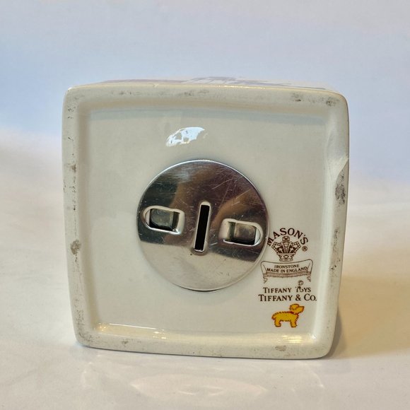 Tiffany & Co. Toys Vintage Tiffany Co Toys Masons Ironstone Bank